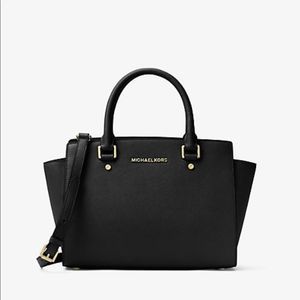 Micheal Kors Selma Saffiano Leather Bag
